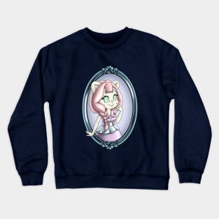 Polar Bear Girl Crewneck Sweatshirt